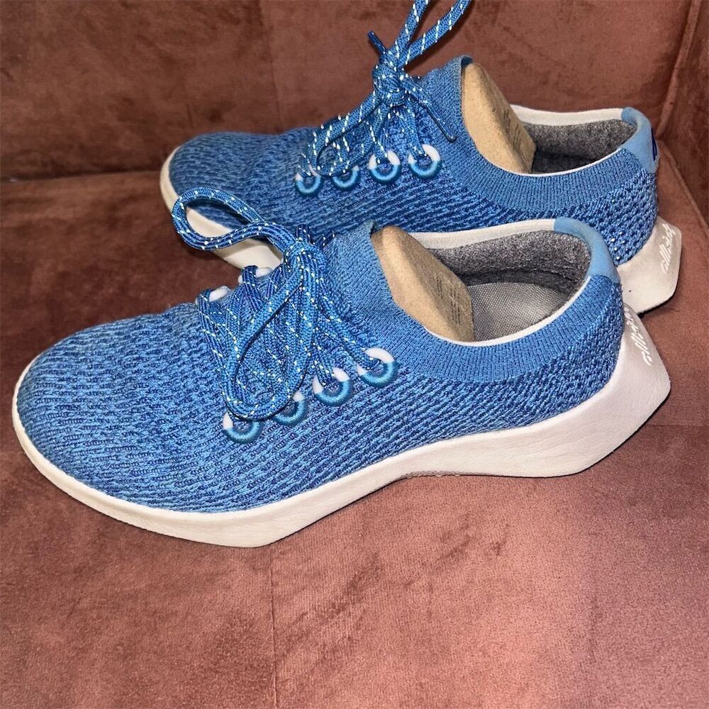 Allbirds Tree Dasher 2 Women's Blue Running Shoes Size 8.5 - Picture 5 of 8